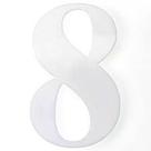 Numero acrilico 14 5cm n 8 - kami