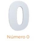 Numero adesivo 0 Branco 130 mm - Aluminio Leve Numero adesivo 0 Branco 130 mm - Aluminio Leve