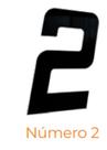 Numero adesivo 2 Preto 130 mm - Aluminio Leve Numero adesivo 2 Preto 130 mm - Aluminio Leve