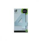 Numero Aluminio Espelhado 4 15Cm 18