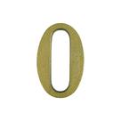 Numero colonial bronze pexcel - n0