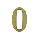 Numero Colonial Pexcel Bronze 0