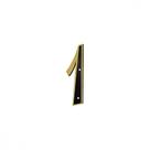 Numero Colonial Preto/Dourado N.1 Numero Colonial Preto/Dourado N.1