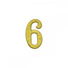 Numero Colonial Pvc Apartamento Pavilonis 6/9 660016/600