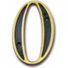 Numero Colonial Pvc Emave 0 Cartela 246