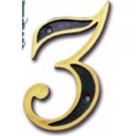 Numero Colonial Pvc Emave 3 Cartela 249