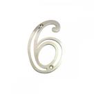 Numero Colonial Zamac Cromado Silvana 6 95585
