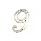 Numero Colonial Zamac Cromado Silvana 9 95585