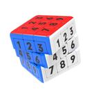 Número magnético Speed Cube Yuxin Klotski 3x3 sem adesivo