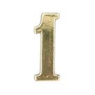 Numero residencial (1) dourado-helecon