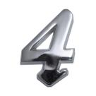 Numero residencial algarismo elegance grande n4 cromado