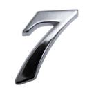 Numero residencial algarismo elegance grande n7 cromado