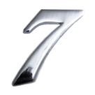 Numero residencial algarismo elegance medio n7 cromado