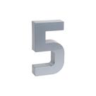 Numero Residencial Aluminio 5 - Roper Plast
