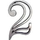 Número Residencial Alumínio Vazado Nº 2 - Prime Aluminio