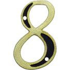 Numero Residencial Colonial Luxo Metal Thompson No.8 Numero Residencial Colonial Luxo Metal Thompson No.8