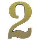 Numero Residencial Plástico 11cm N 2 - Pexcel