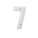Número Residencial Plástico 27cm Branco Nº7 - Mac Loren