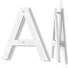 Números de casa IVERRA 25 cm de plástico ABS branco impermeável