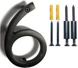 Números de casa NACH Floating 20cm Alumínio Preto Número 6