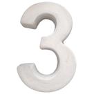 Numeros Residenciais Concreto 17,5cm 0 a 9 pronta entrega