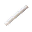Nut Baixo 4 Cordas 43mm x 3.5mm Estreito Flat ABS Branco