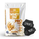 Nutra Whey Pro 3w Doce Leite 900g Luva - Nutra Gold Nutra Whey Pro 3w Doce Leite 900g Luva - Nutra Gold