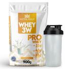 Nutra Whey Pro 3w Leitinho 900g Coqueteleira - Nutra Gold