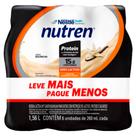 Nutren Protein Sabor Baunilha 15g de Proteína Leve Mais por Menos Com 6 Unidades 260ml Cada