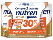 Nutren Senior Composto Lácteo Zero Lactose Sem Sabor 1,48kg Ganhe 30% de Desconto na Segunda Lata