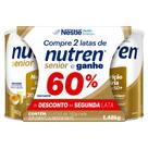 Nutren Senior Sem Sabor Ganhe 60% de Desconto na Segunda Unidade 2 Latas de 740g cada Nutren Senior Sem Sabor Ganhe 60% de Desconto na Segunda Unidade 2 Latas de 740g cada