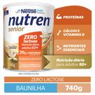 Nutren Senior Zero Lactose Baunilha 740g Nutren 740g