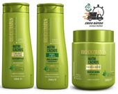 Nutri Cachos Bio Extratus Shampoo Condic 250ml Máscara 500g