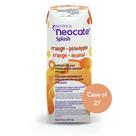 Nutricia Neocate Splash Fórmula hipoalergênica pronta para alimentação, à base de aminoácidos para crianças e jovens Laranja-abacaxi 8 fl oz (caixa com 27)