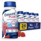 Nutrition Shake Ensure Plus Morango com Fibra 240mL x24