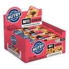 Nutry Barra de Nuts Cranberry 25g - Display Com 12 Unidades - Com Castanhas Brasileiras, Amêndoas e