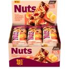 Nuts Bar Castanhas, Amendoim, Banana e Canela coberto com Chocolate Zero Açúcar Banana Brasil Contendo 12 Unidades De 25 Nuts Bar Castanhas, Amendoim, Banana e Canela coberto com Chocolate Zero Açúcar Banana Brasil Contendo 12 Unidades De 25