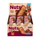 Nuts Bar Castanhas E Chocolate Zero Açúcar Banana Brasil Contendo 12 Unidades De 25g Cada
