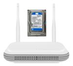 Nvr Mini Wifi 8 Canais Gravação De Câmeras Com Hd 500g