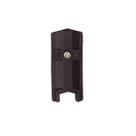 Nyl 396 Guia Janela Porta Aluminio Correr Gold Preto 4 Peças