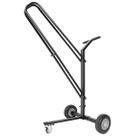 O carrinho de música no palco SMC5000 comporta 8 a 10 suportes de 36 kg
