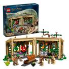 O castelo de hogwarts lego harry potter aula de herbologia 390 peças 76445