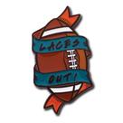 O colecionador Pin Nerd Block Ace Ventura amarra futebol