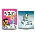 O corajoso pinguim - literatura infantil + Brinde