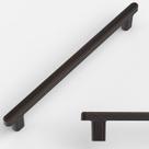 O gabinete puxa bronze polido a óleo Amerdeco, orifício de 192 mm, pacote com 10