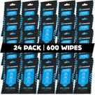 O interior do carro Wipes Fortress (25 ct x 24) para limpeza