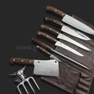 O Kit Gourmet Profissional SG com Suporte em Couro Legítimo