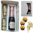 O Melhor Kit Mini Chandon Rosé + Bombons Ferrero Rocher