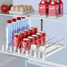 O organizador de bebidas IBORING para geladeira contém 25 latas