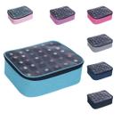 O organizador de esmaltes UOZL Small Clear contém 30 garrafas